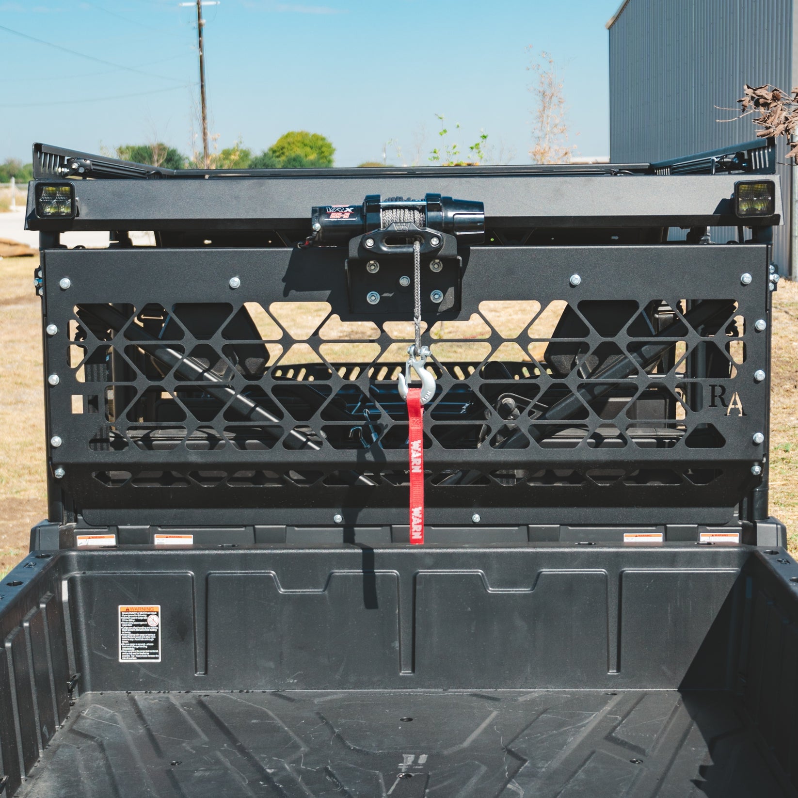 CFMoto UForce 1000 Headache Rack with Optional Winch – Ranch Armor