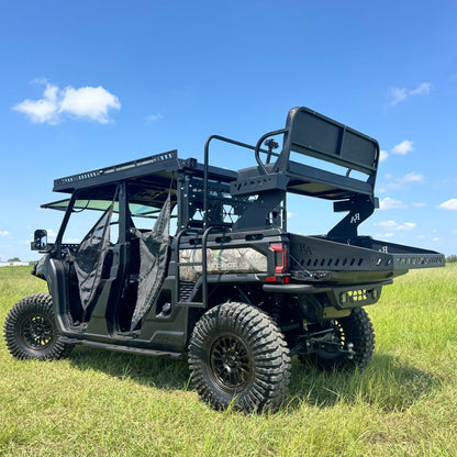 CFMoto UForce U10 Pro XL High Seat and Bed Extension with full outfit by Ranch Armor