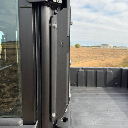 CFMoto UForce U10 Pro with Ranch Armor UTV headache rack and LED light mounts