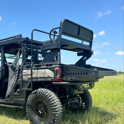 CFMoto UForce U10 Pro with Ranch Armor high seat in ranch field