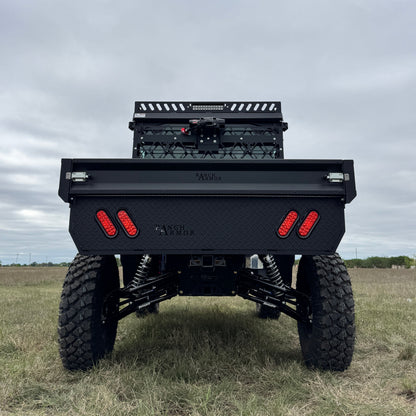 Can-Am Defender Aluminum Flatbed rear end by Ranch Armor