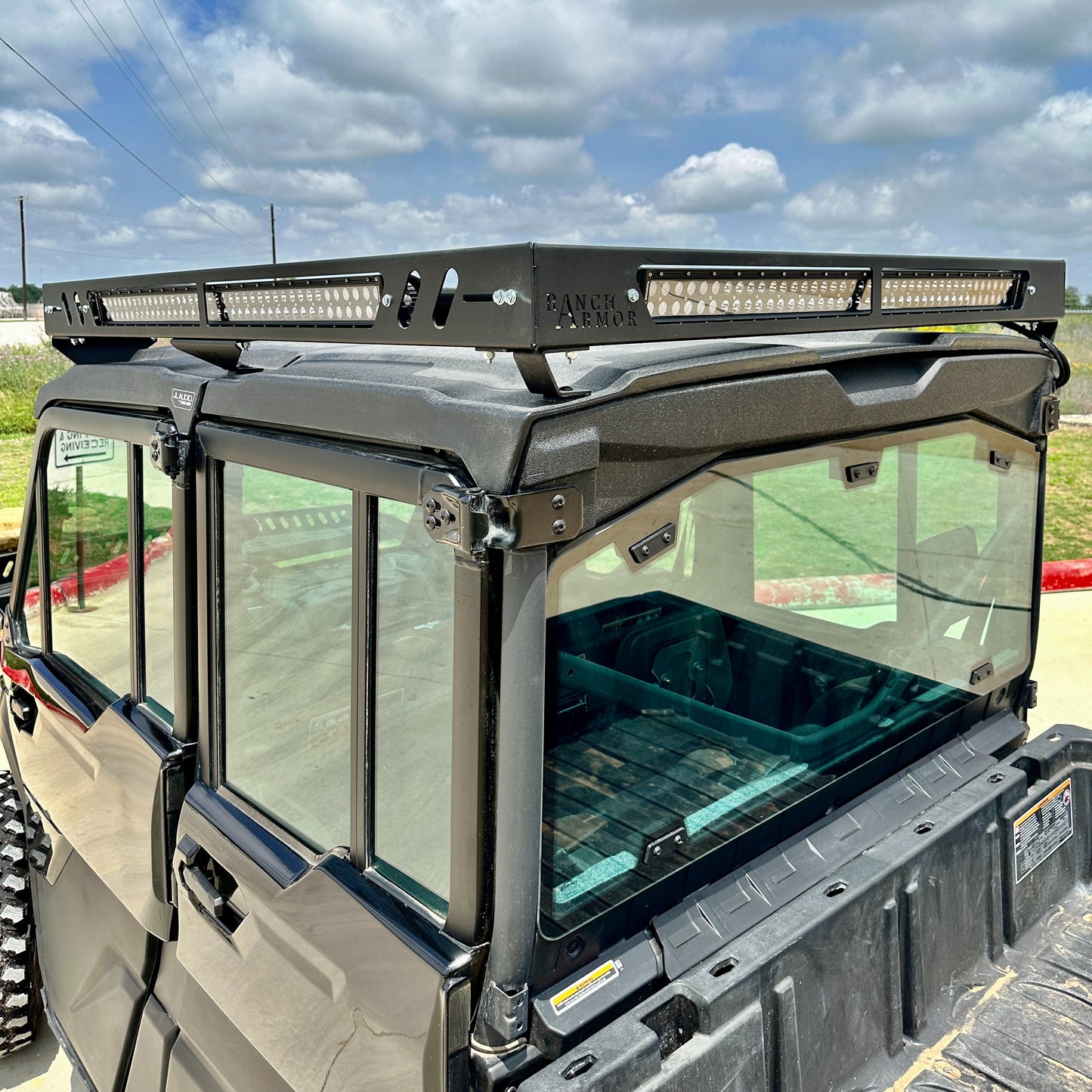 Can-Am Defender Max Limited Aluminum Rooftop Rack (Factory Roof)