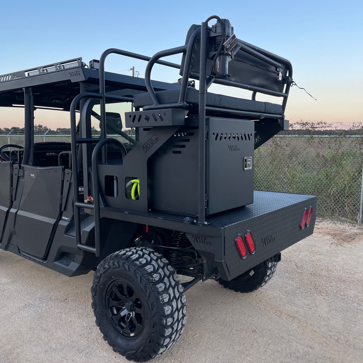 SOLD - 2021 Can-Am Defender Crew Max - Project Black Knight