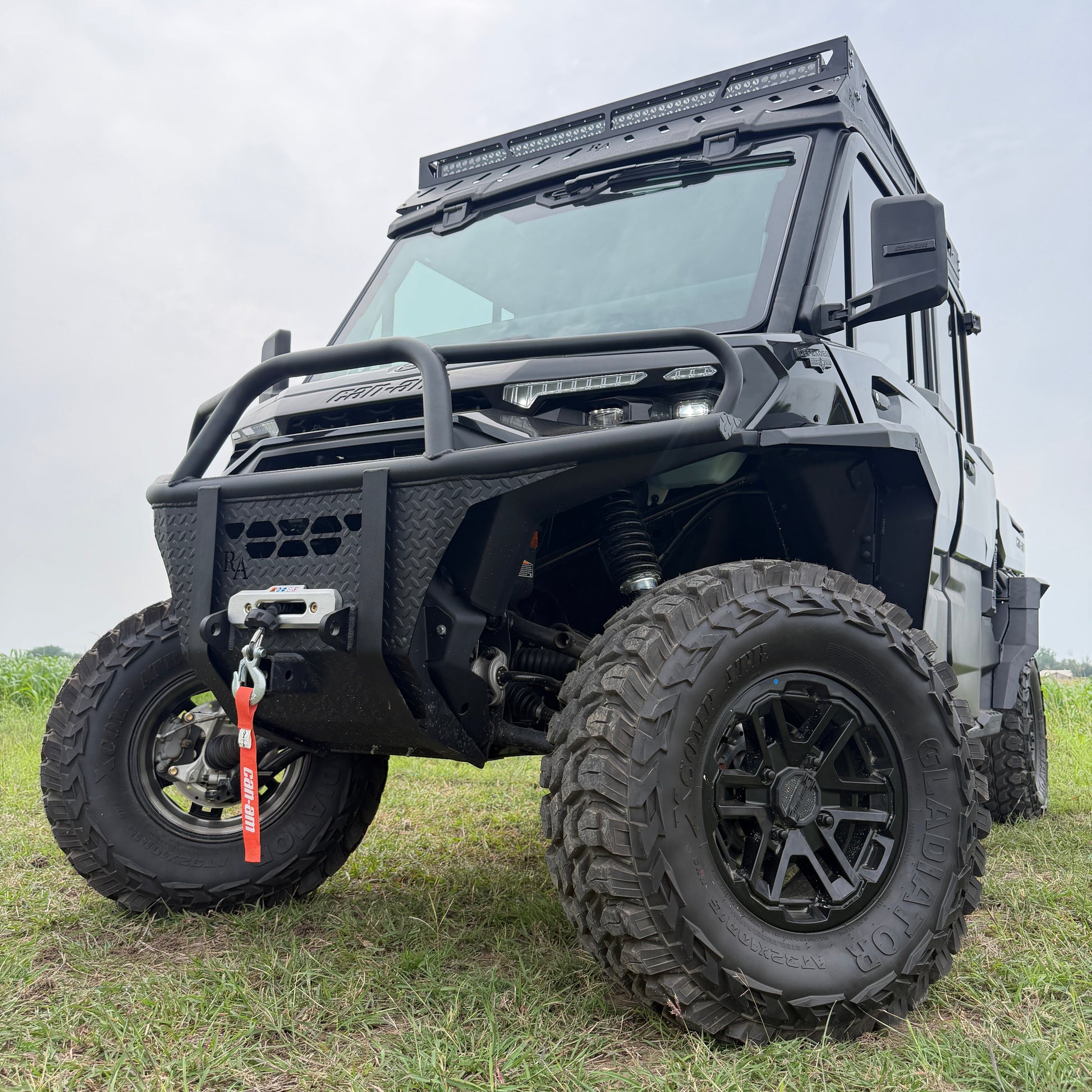 Can-Am Defender HD11 Heavy Duty Front Bumper with Winch Mount