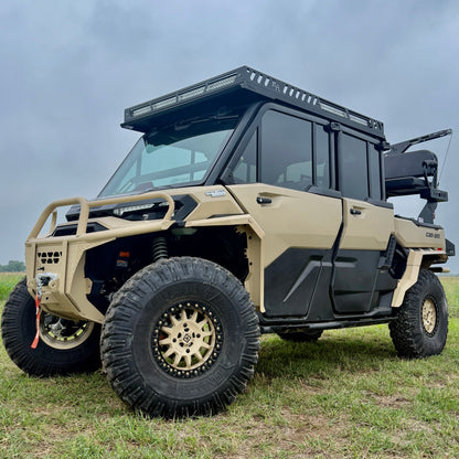 Can-Am Defender HD11 aluminum mud flaps precision engineered fit