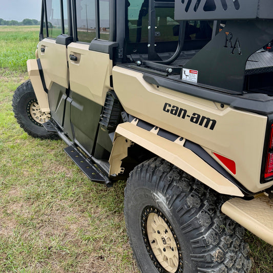 Can-Am Defender HD11 front fender mud flaps perfect contour fit