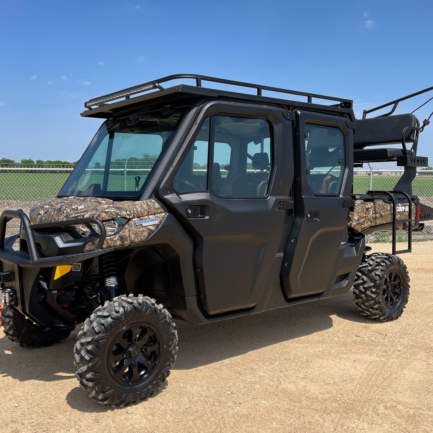 Can-Am Defender Max Limited HVAC Metal Top