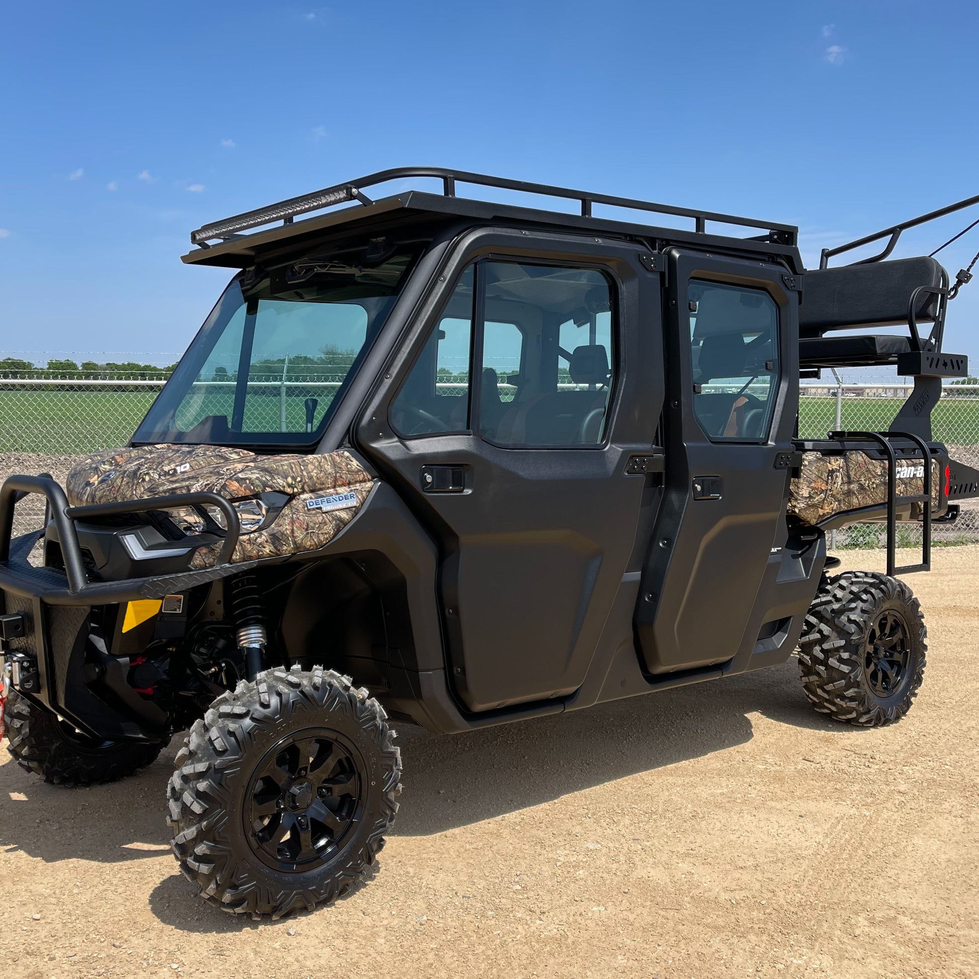 Can-Am Defender Max Limited HVAC Metal Top