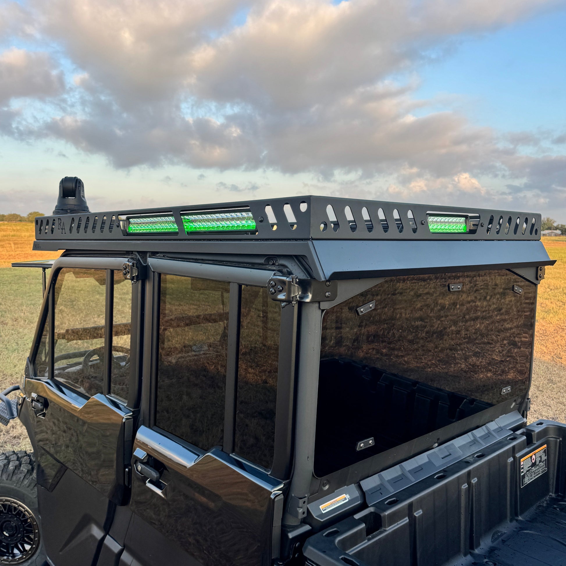Can-Am Defender Limited featuring lightweight, durable aluminum roof