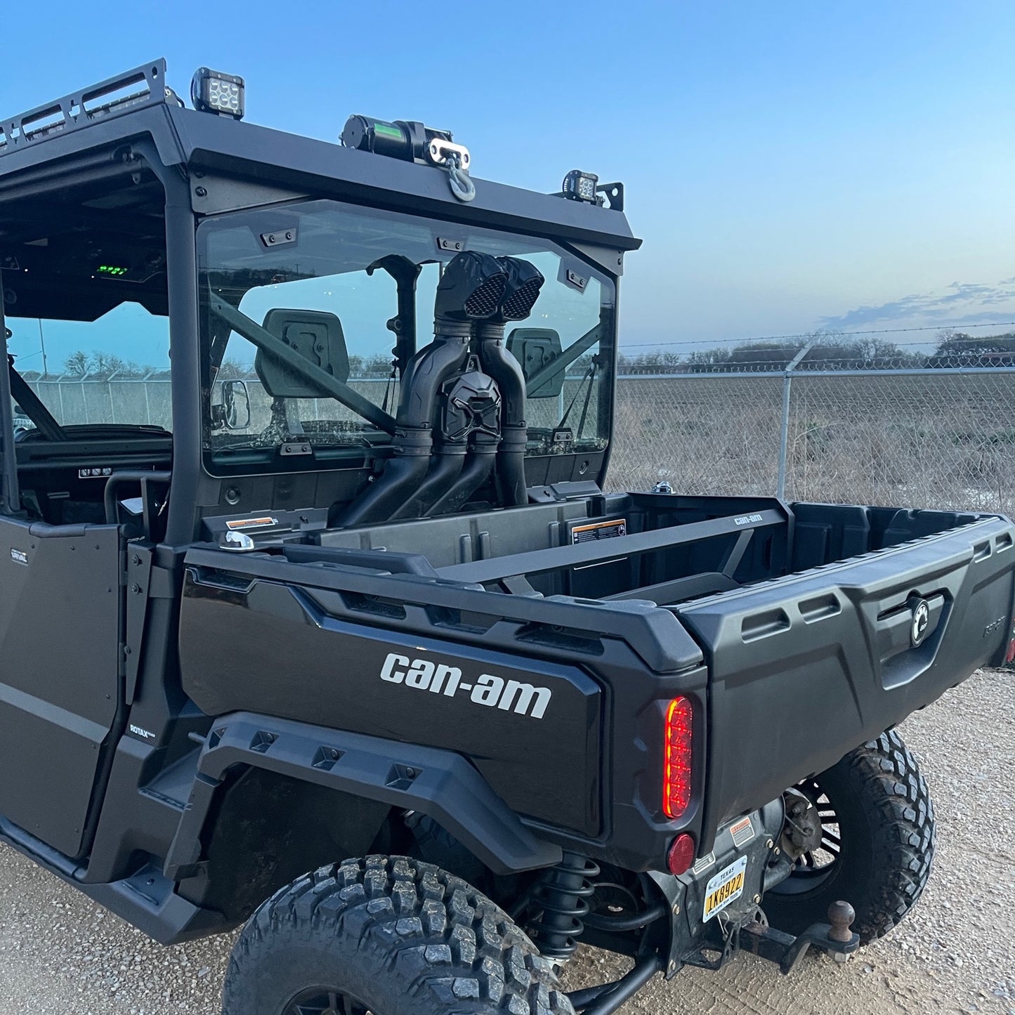 Can-Am Defender Rear Window Bracket