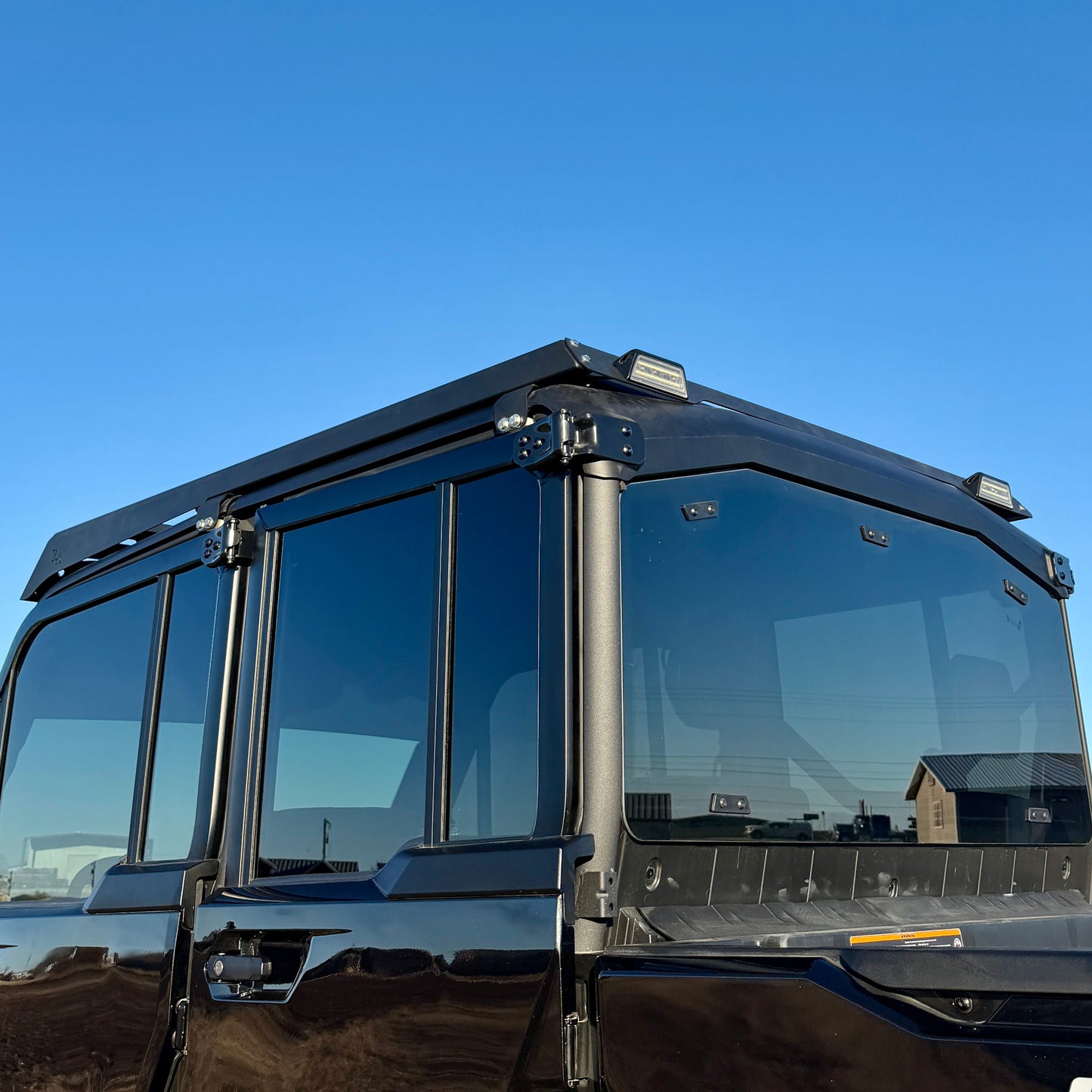 Can-Am Defender aluminum modular rack with quick bolt-on install