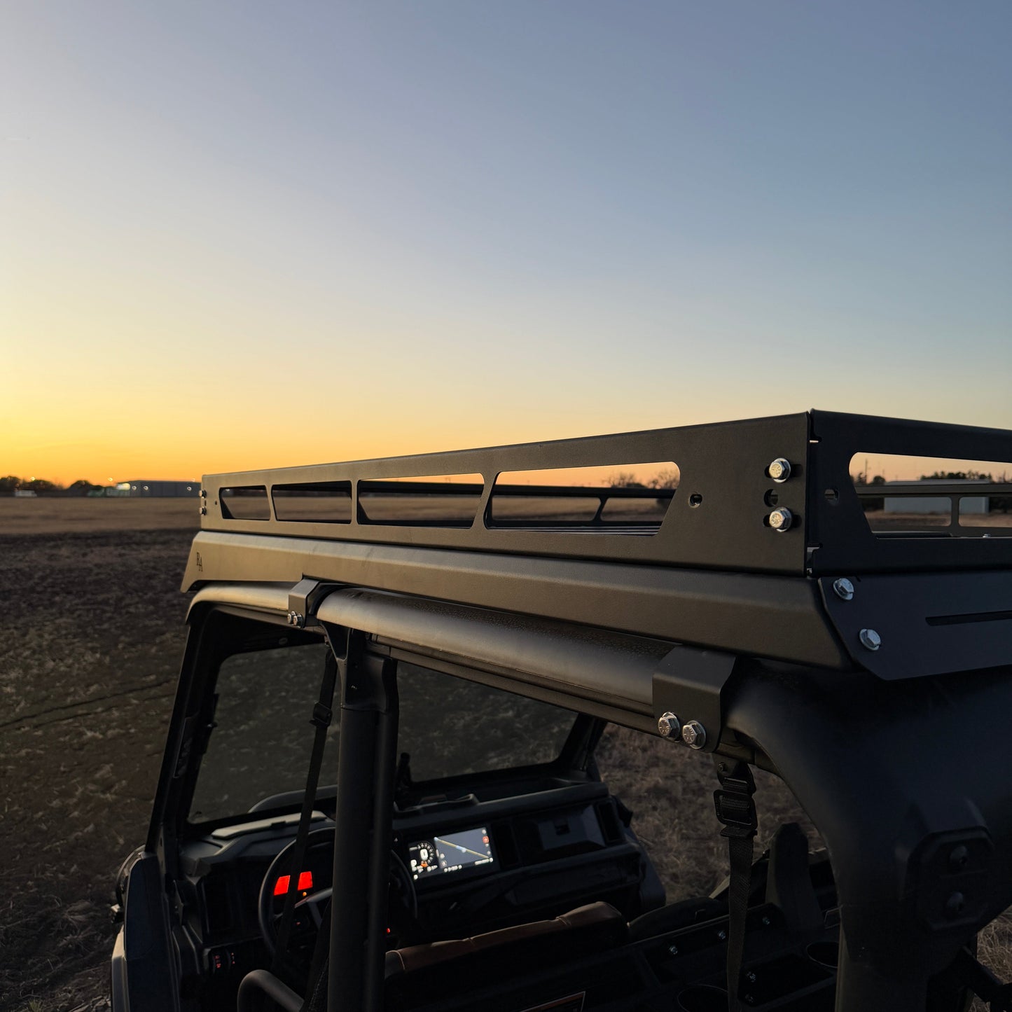 Can-Am Defender aluminum roof rack with multiple lighting packages