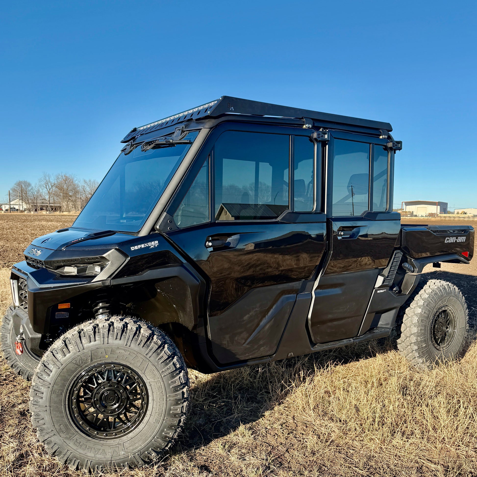 Can-Am Defender cargo roof rack with expandable modular design