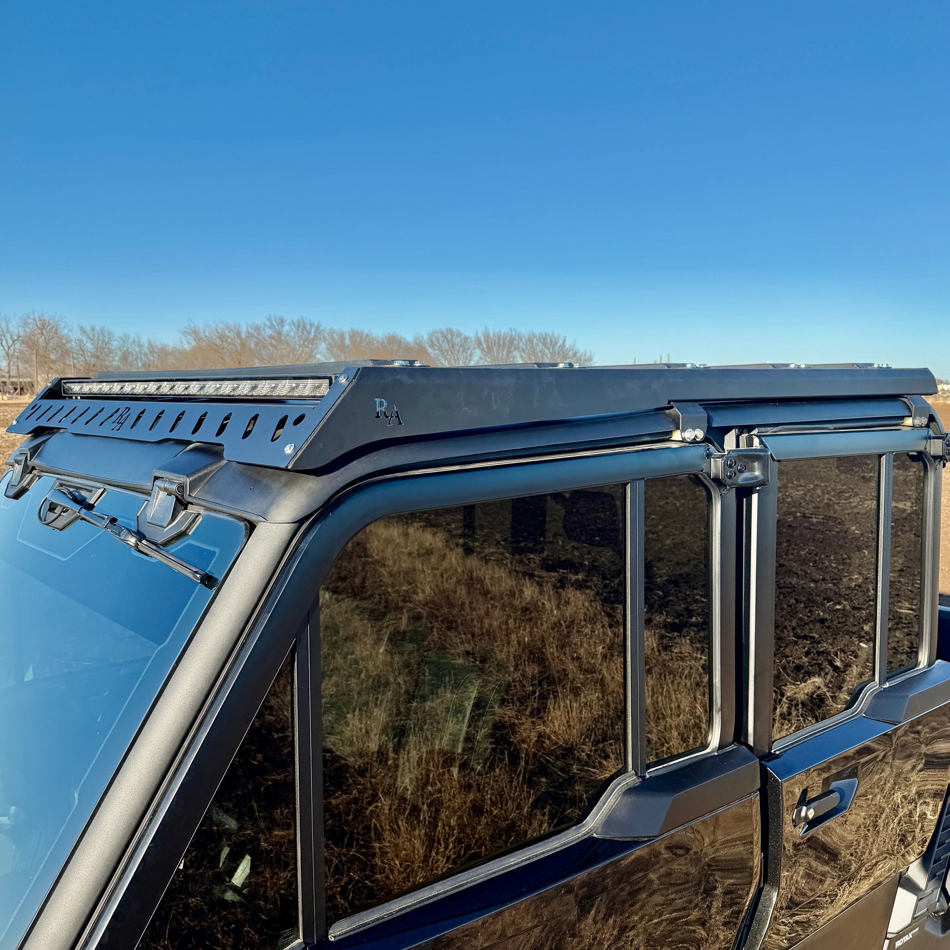 Can-Am Defender modular rack with front and rear lighting options