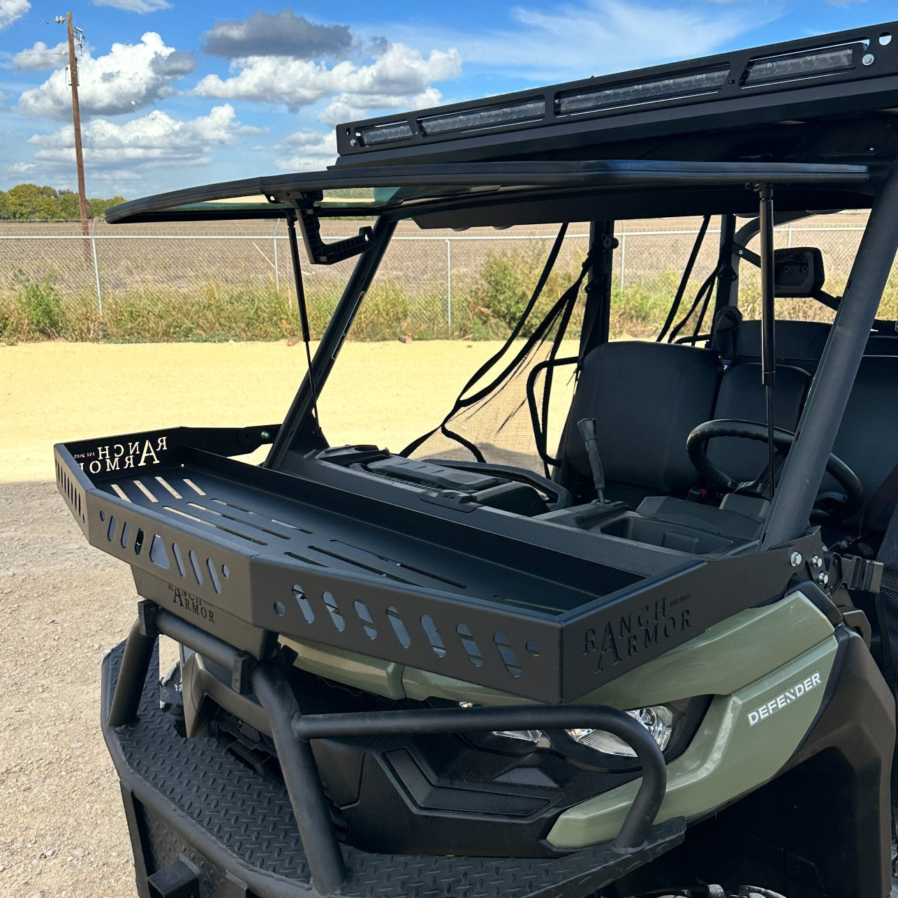 Can-Am Defender Front Quick Release Hood Basket