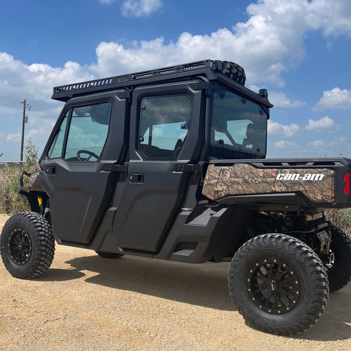 Can-Am Defender Max Limited HVAC Metal Top