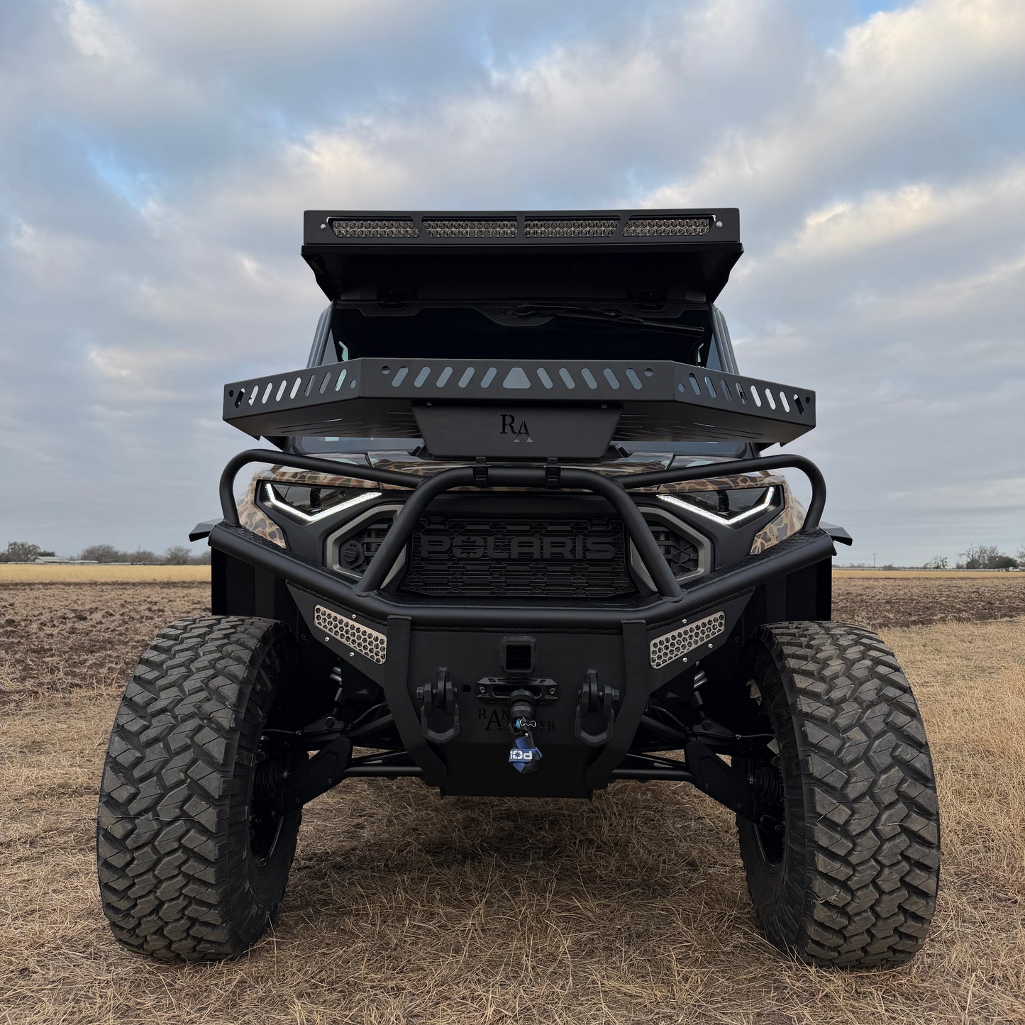 Custom Polaris Ranger 1500 Project Kudu designed for ranch work and off-road performance
