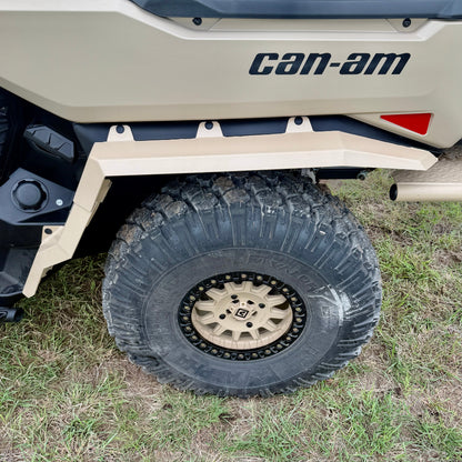Defender HD11 aluminum front fenders durable mud splash coverage