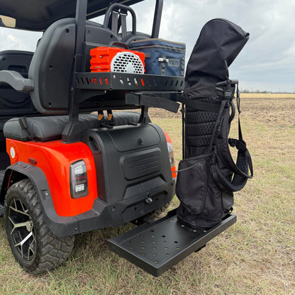 Denago Rover Golf Cart Hitch Basket and Storage Rack Holder
