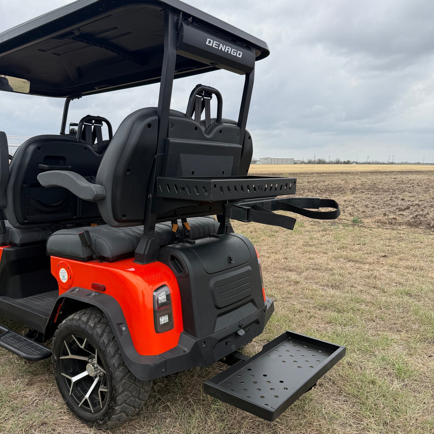 Denago Rover hitch basket installation setup