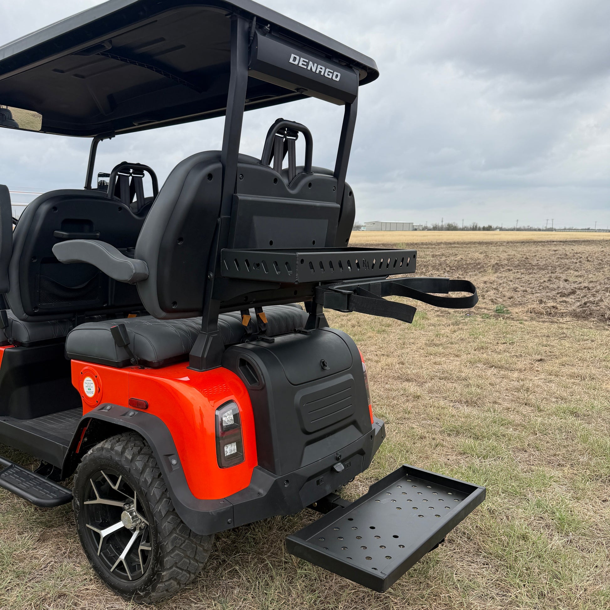 Denago Rover hitch basket installation setup