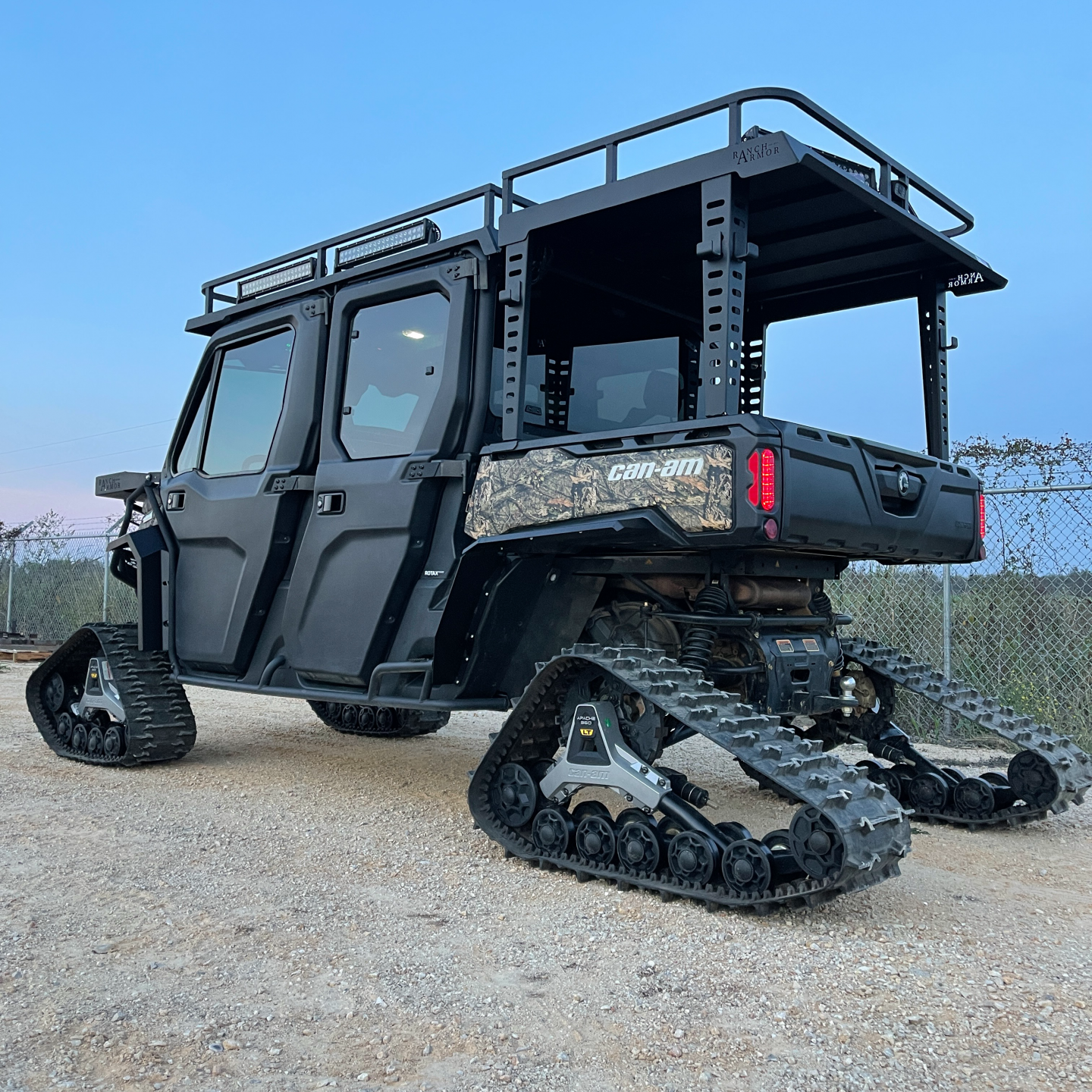 Can-Am Defender Rear Raised Bed Rack
