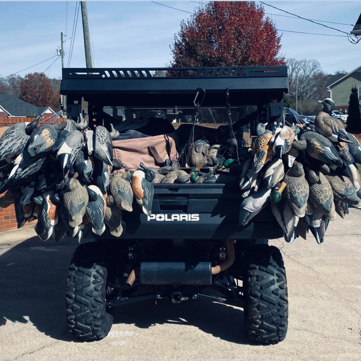 Polaris Ranger Rear Raised Bed Rack