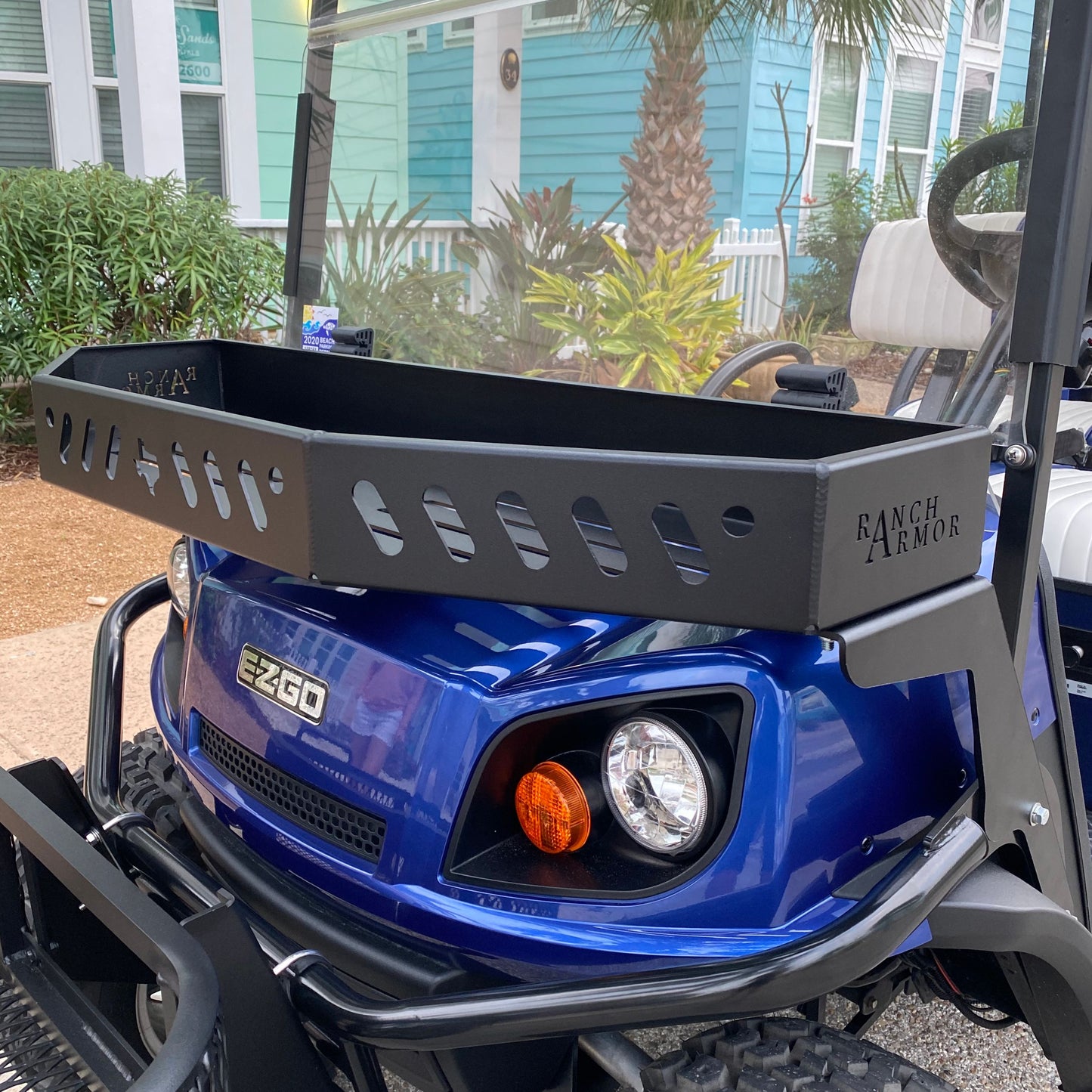 EZ-GO Golf Cart Front Hood Basket