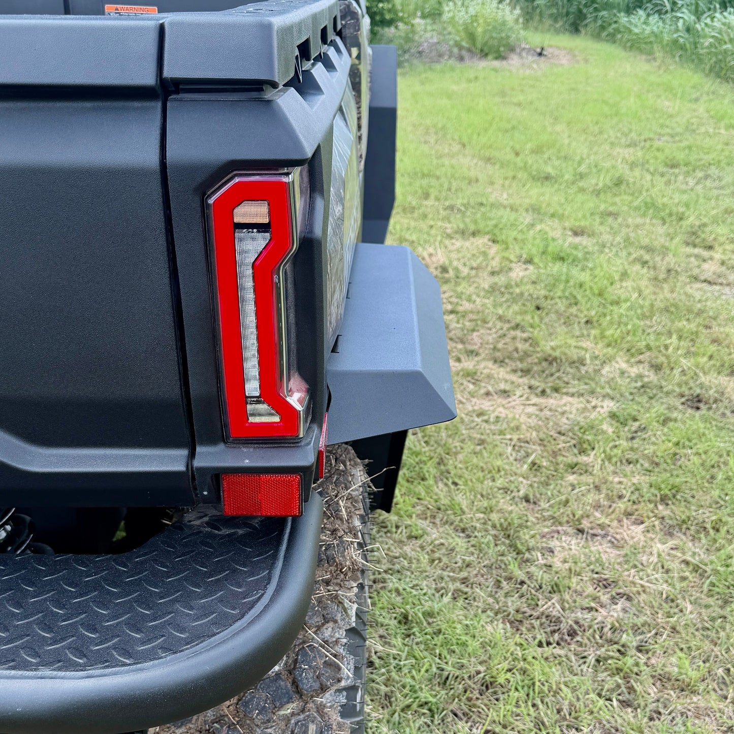 Easy-install CFMoto U10 fender flare kit featuring laser-cut aluminum construction and TIG-welded seams