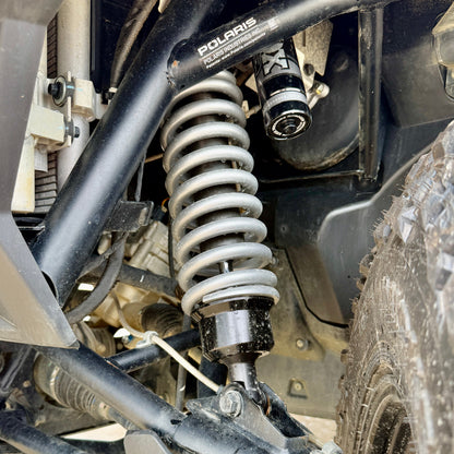 FOX Performance Series 2.0 QS3 shocks for Polaris Ranger XD 1500 designed to improve ride quality, handling, and control on rugged terrain.