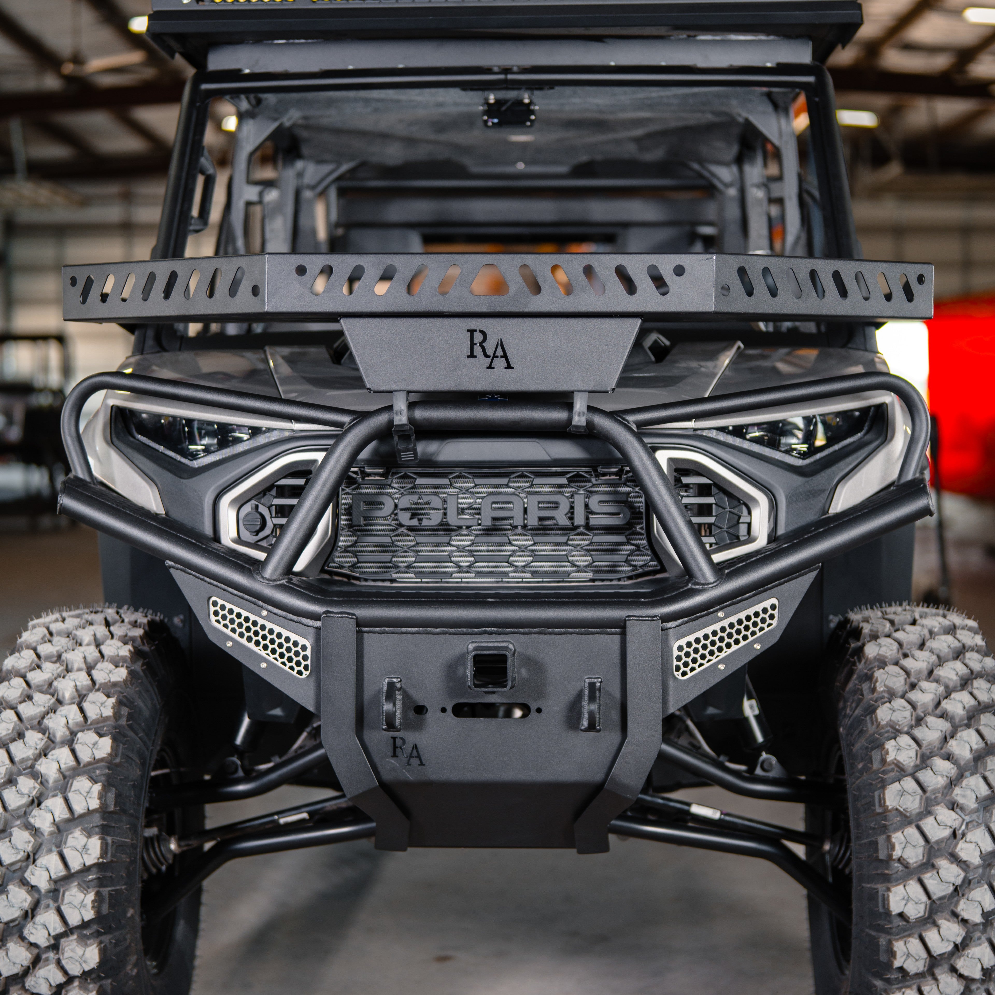 Fence Rack Ranch Kit Ranger Polaris Ranger 1500 Accessories: Tops, Bumpers, Nerf Bars, High Seats ...