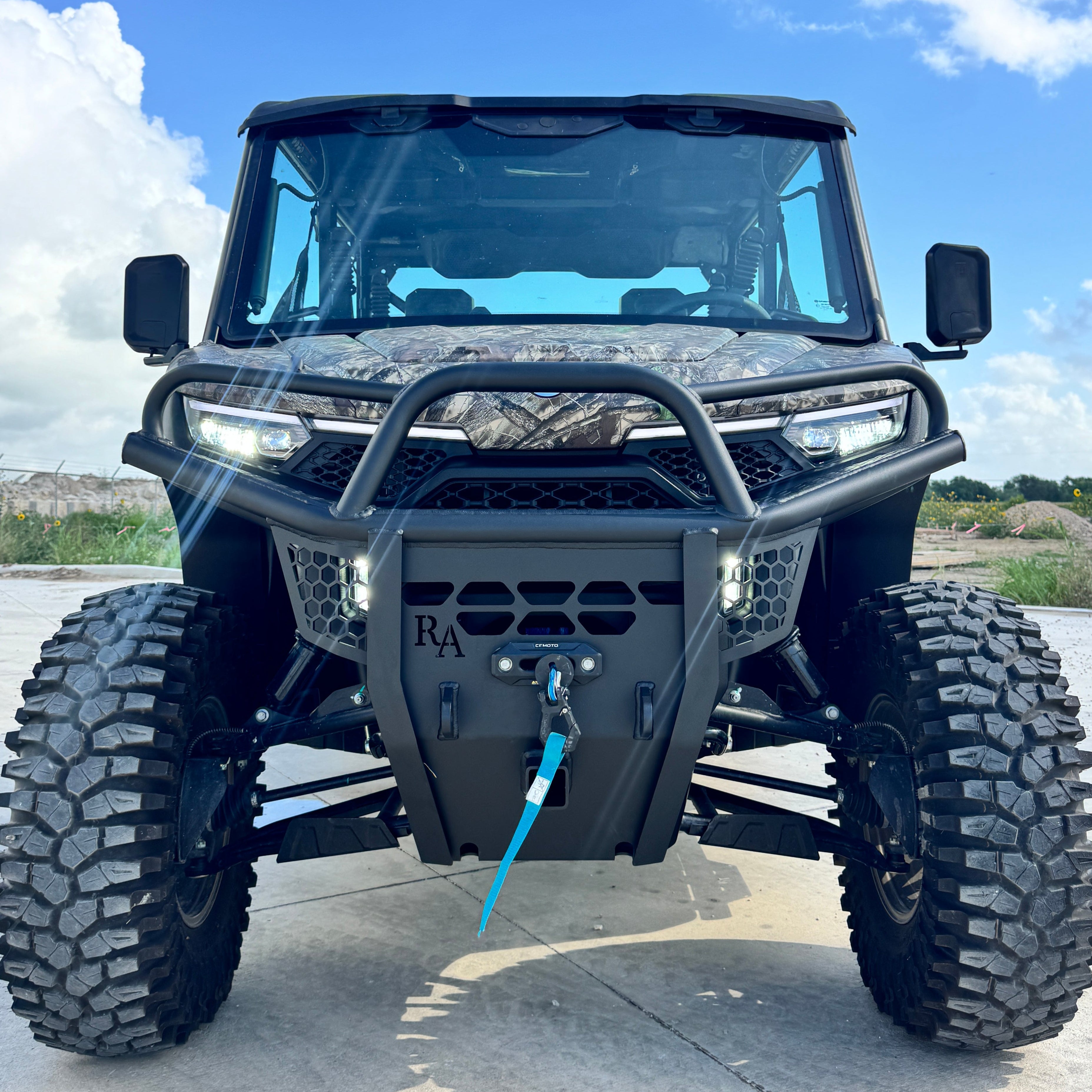 King Ranch Bumper Front Bumpers by Ranch Armor – Heavy-Duty Protection for Your UTV