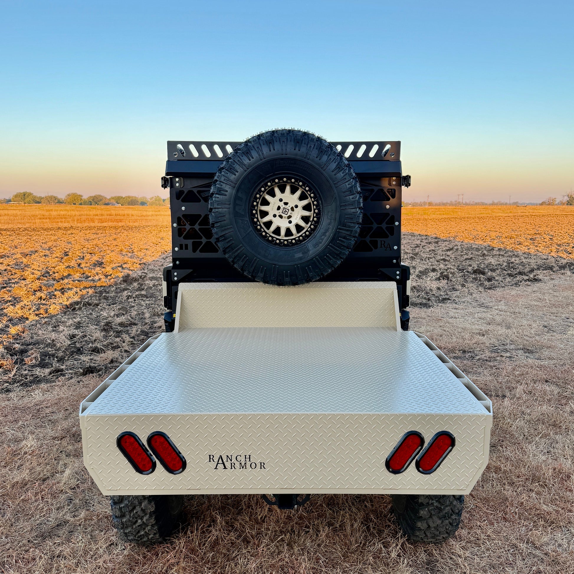 Fully outfitted 2026 Can-Am Defender HD11 Project Whiskey Alpha with reinforced panels, LED lighting, and rugged utility enhancements