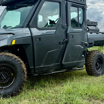 Heavy-duty Polaris Ranger 1000 rock sliders for trail and ranch protection