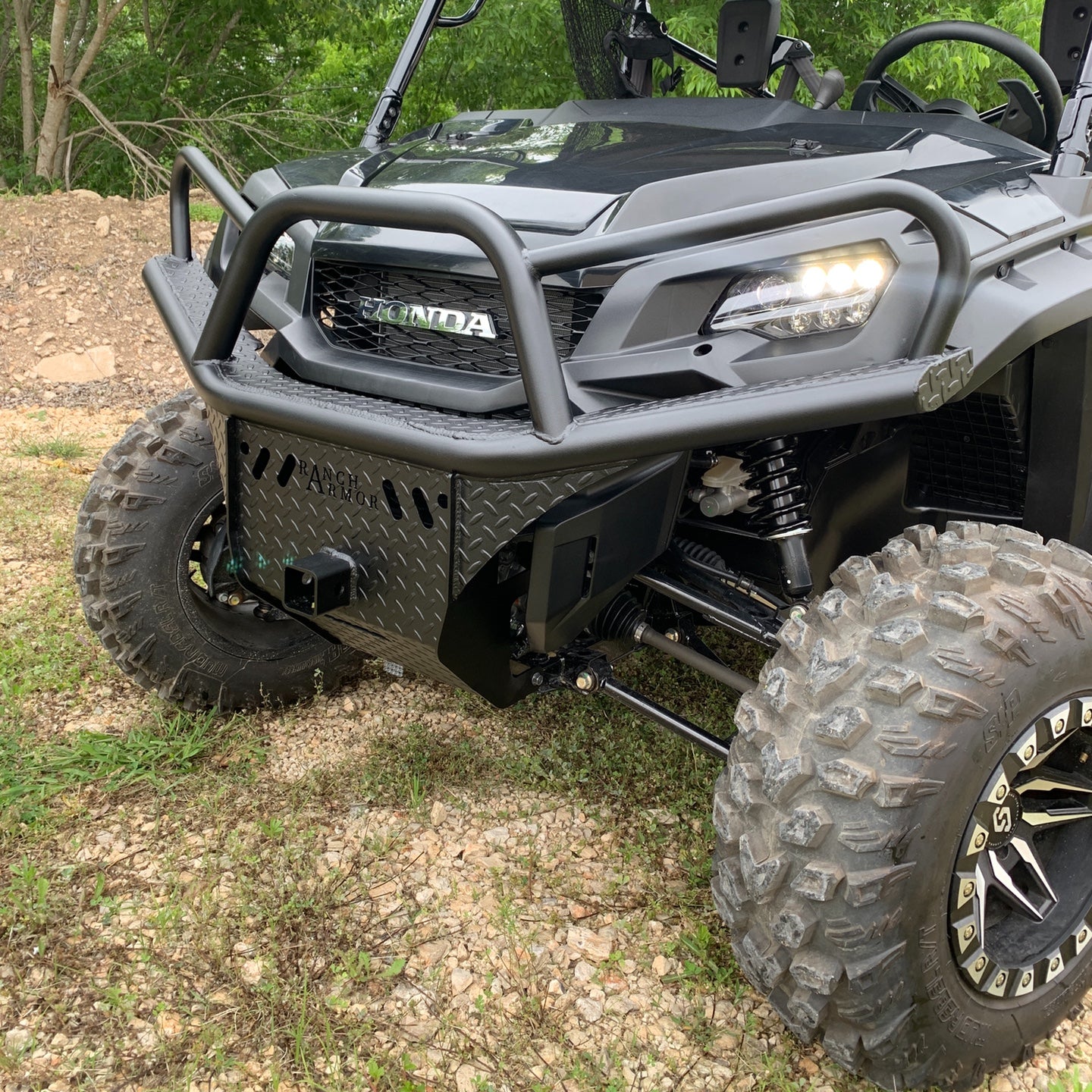 Honda Pioneer Ranch Armor Front Replacement Bumper