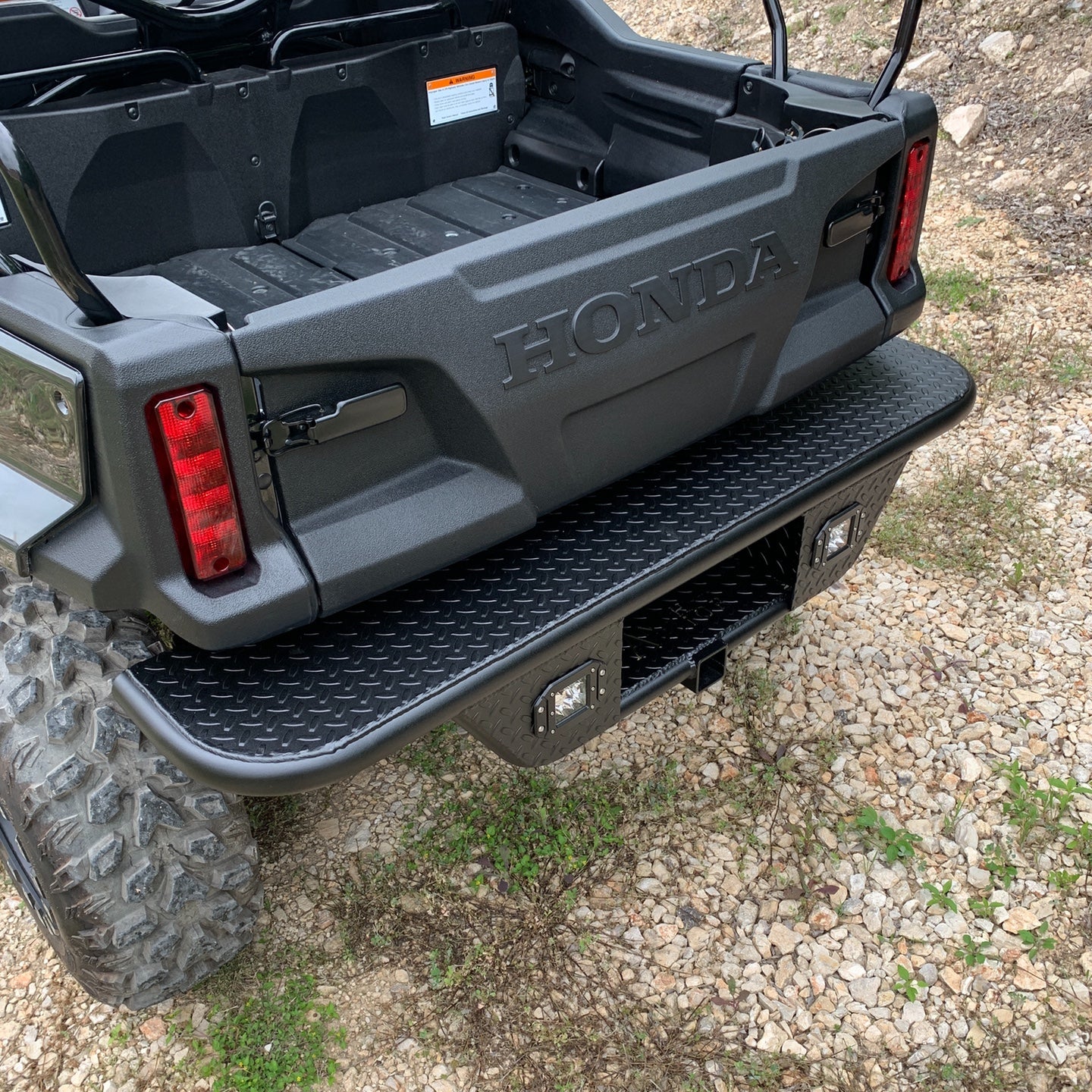 Honda Pioneer 1000-3 Ranch Armor Rear Replacement Bumper