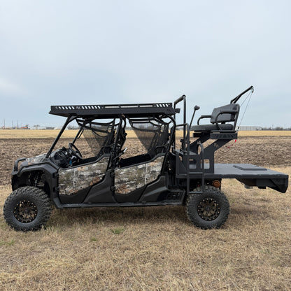 Ranch Armor aluminum flatbed upgrade for Honda Pioneer