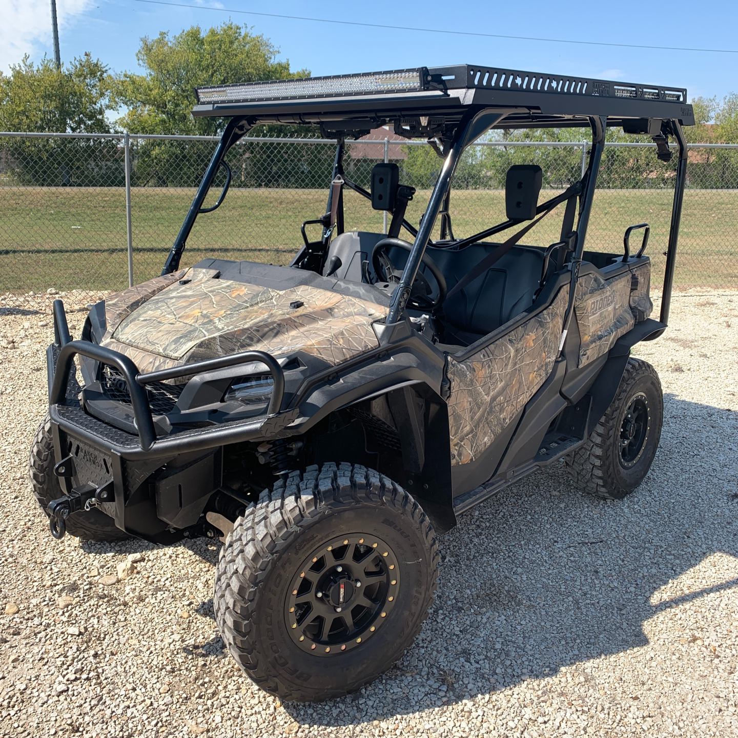 Honda Pioneer Ranch Armor Front Replacement Bumper