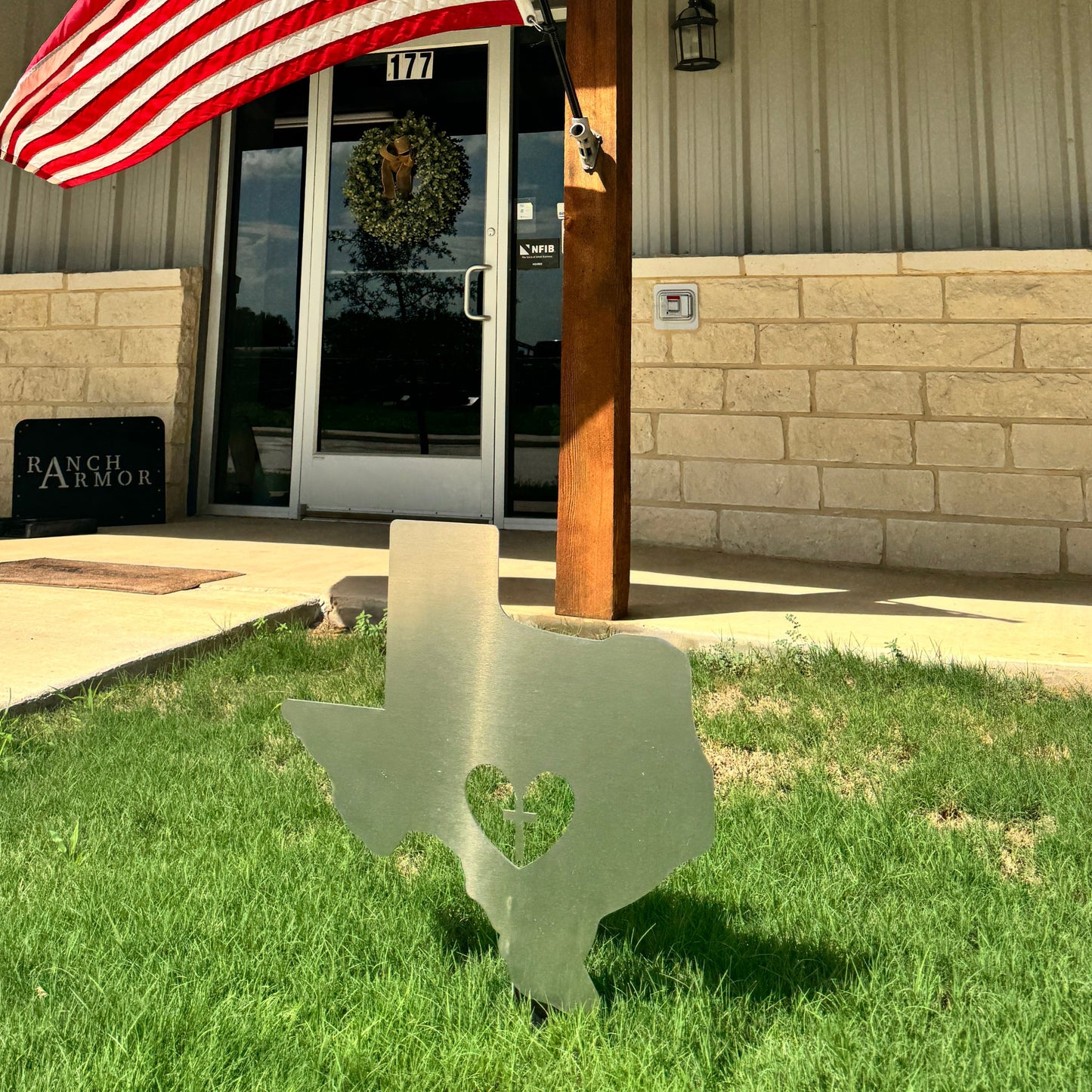 Pray For Texas Aluminum Yard Sign (Limited Availability)