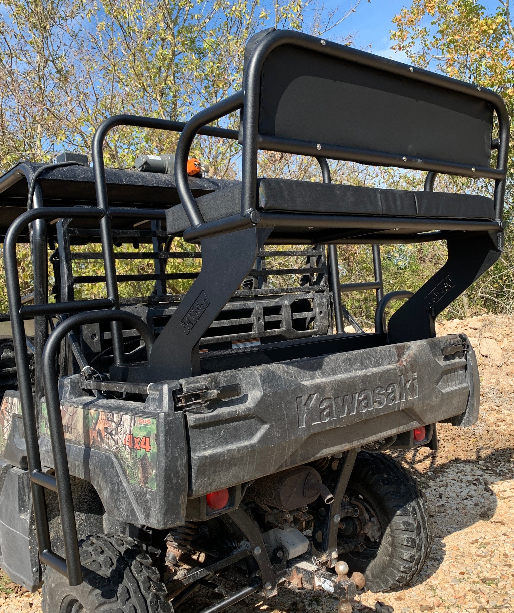 Kawasaki Mule Pro FX/FXT Aluminum High Seat