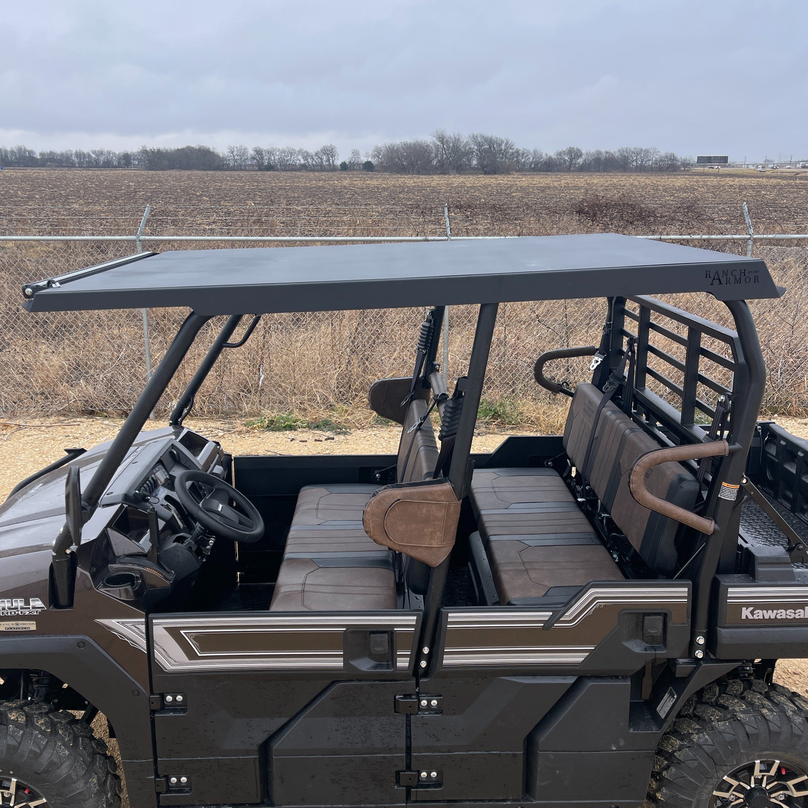 Kawasaki Mule Pro FXT Aluminum Top – Ranch Armor