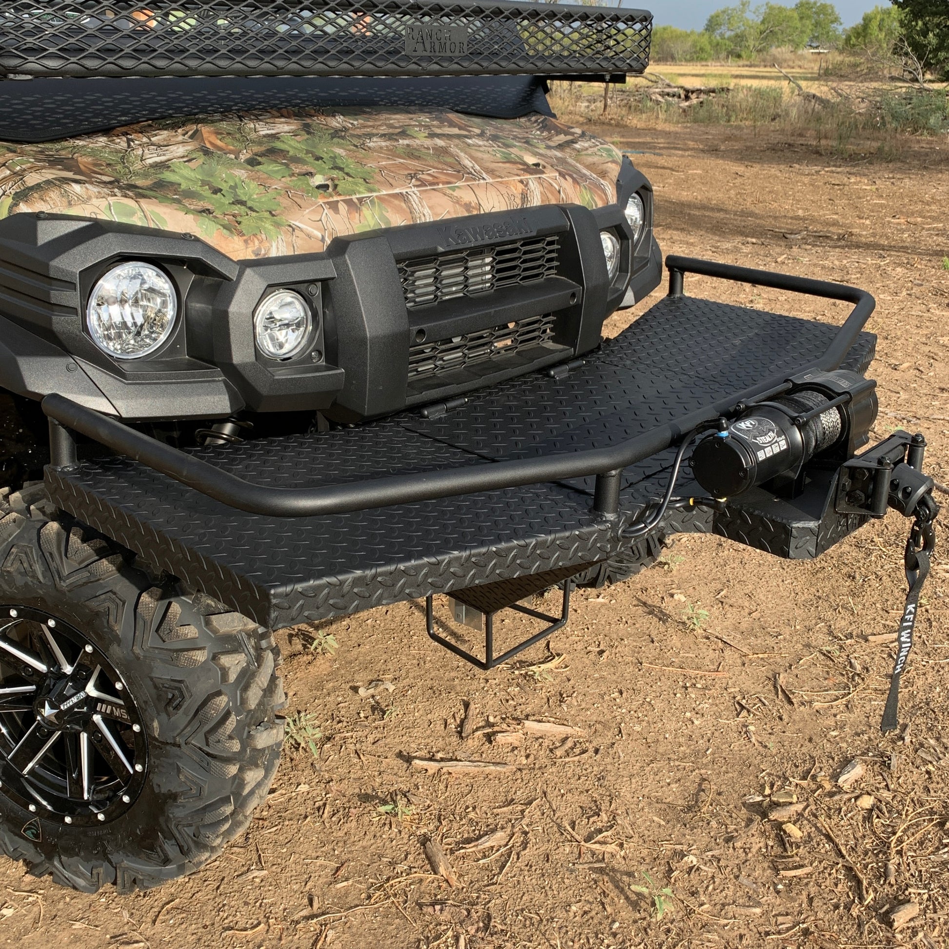 Kawasaki Mule Pro FX/FXT Feeder & Cargo Bumper