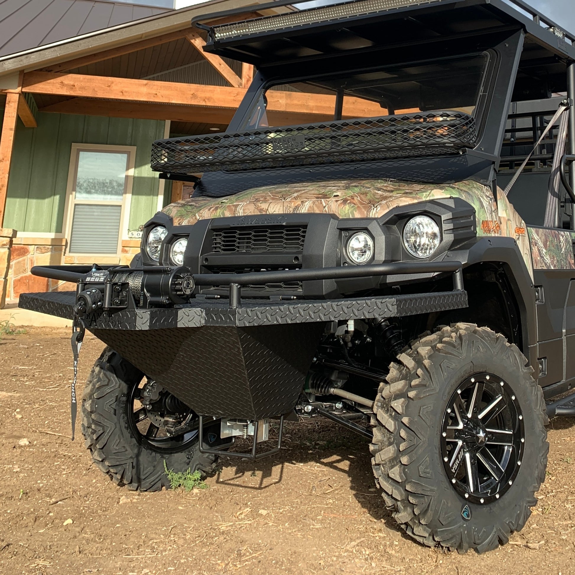 Kawasaki Mule Pro FX/FXT Feeder & Cargo Bumper