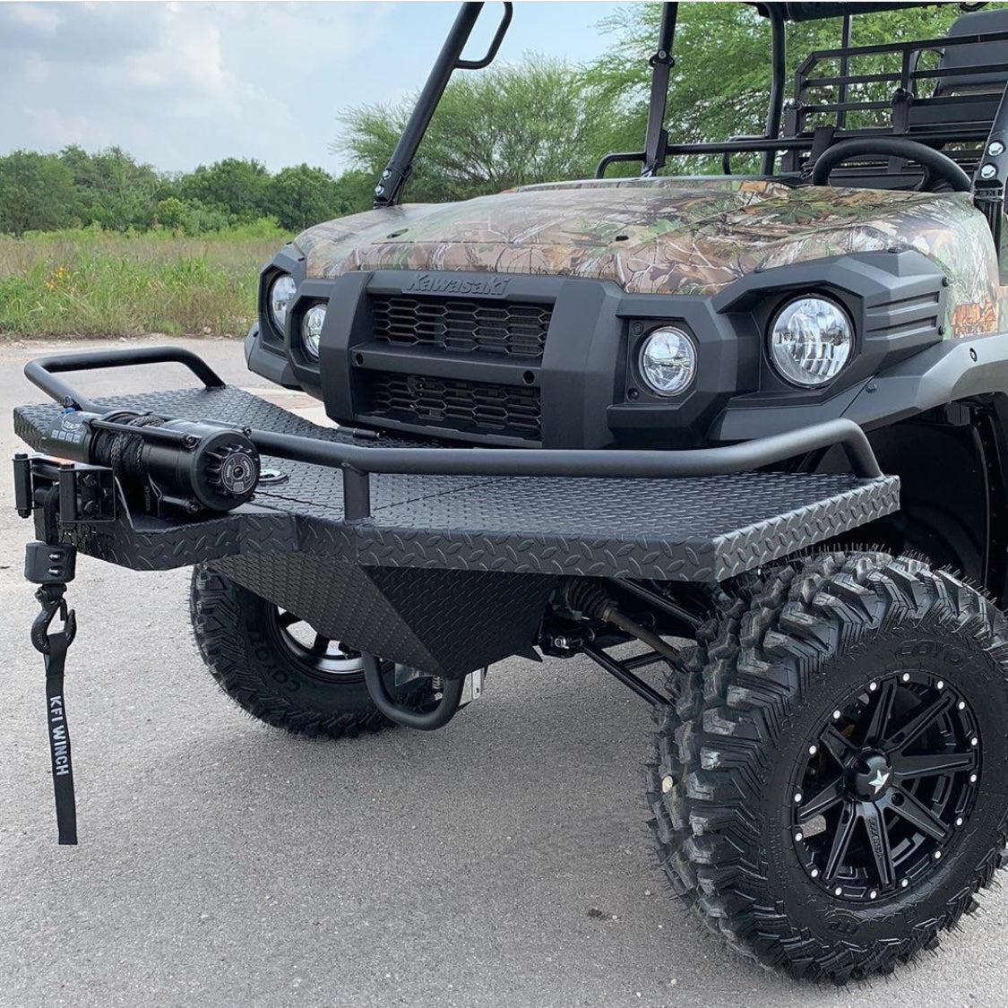 Kawasaki Mule Pro FX/FXT Feeder & Cargo Bumper