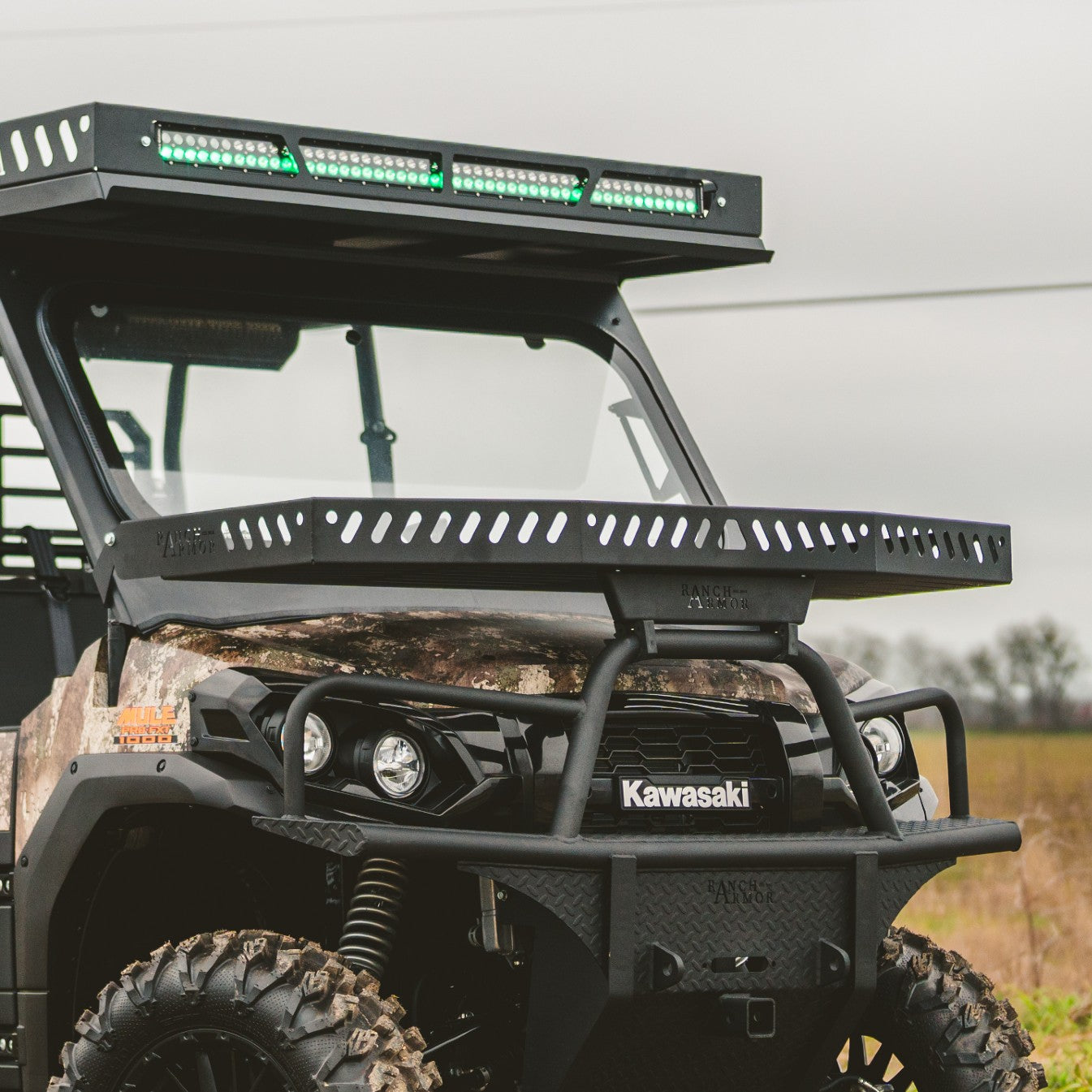 Ranch Armor Kawasaki Front Hood Basket