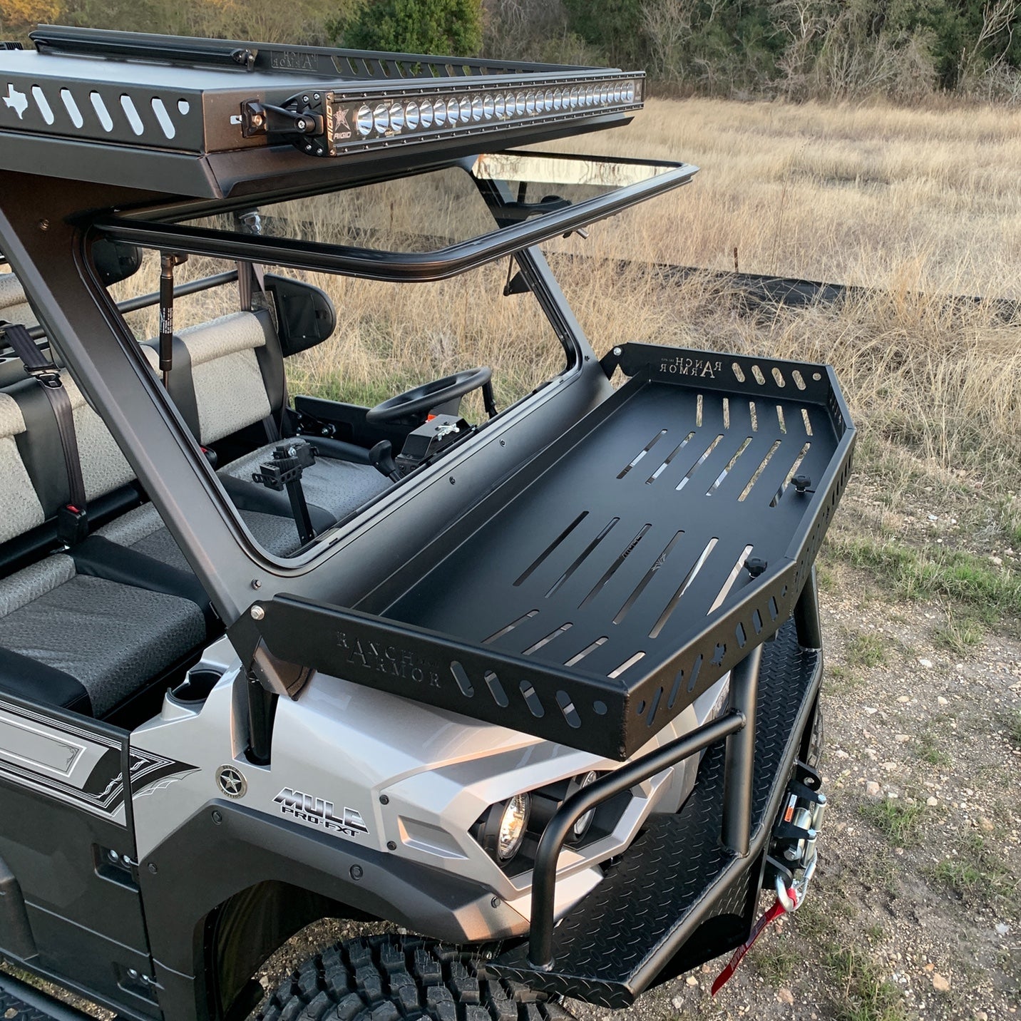 Ranch Armor Kawasaki Front Hood Basket