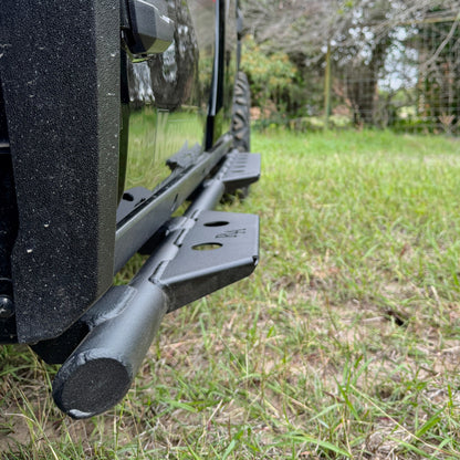 Kawasaki Ridge UTV side steps designed for trail protection and durability