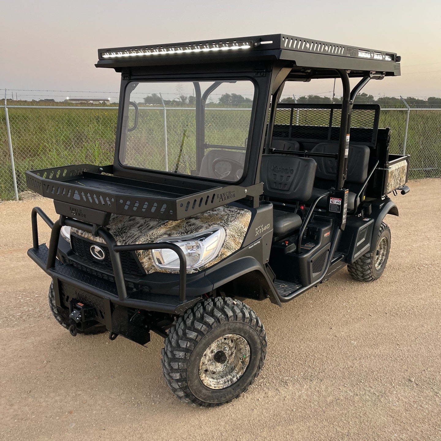 Kubota RTV-X1140 Ranch Armor Front Replacement Bumper
