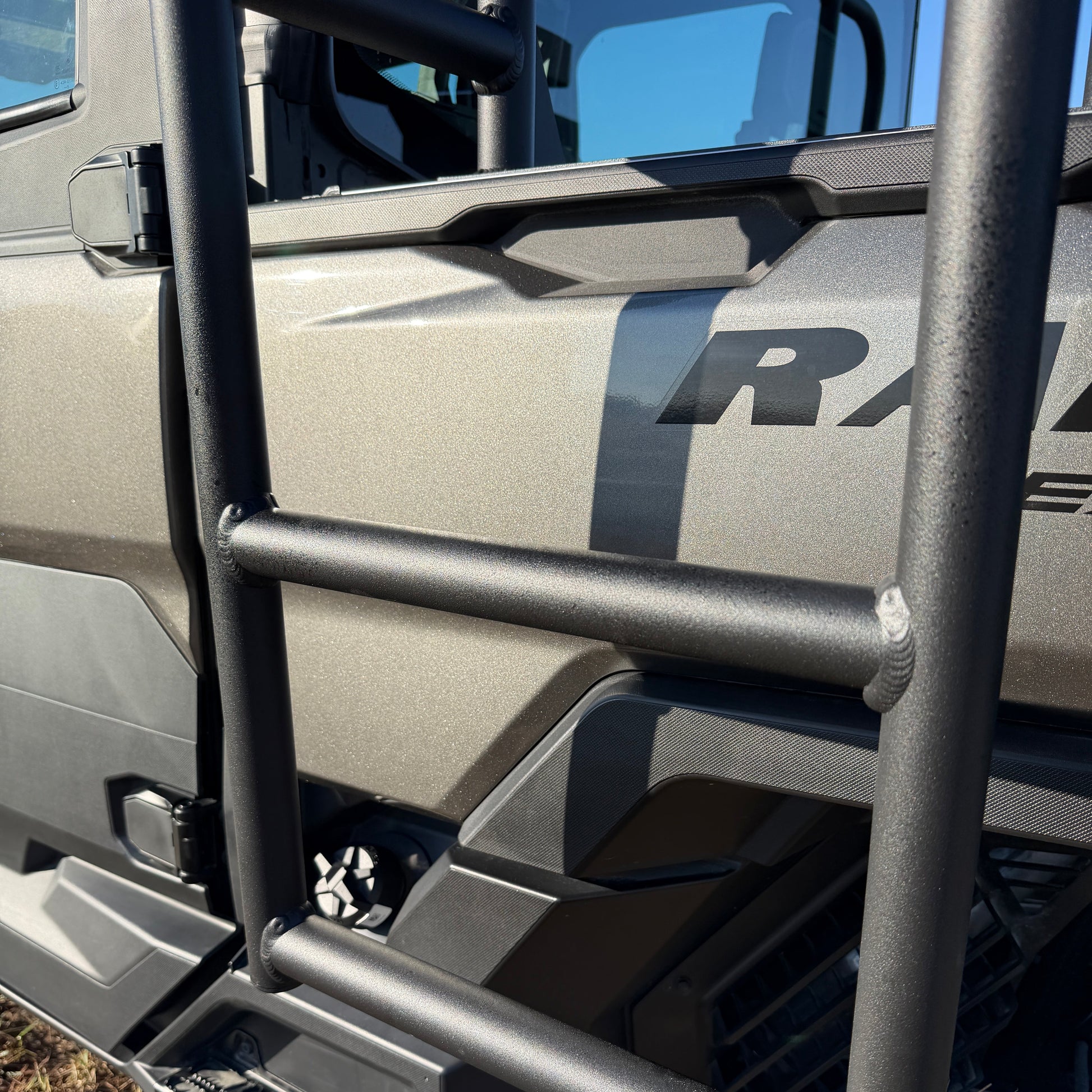 Lightweight aluminum high seat for Polaris Ranger 1500 with durable powder-coated finis