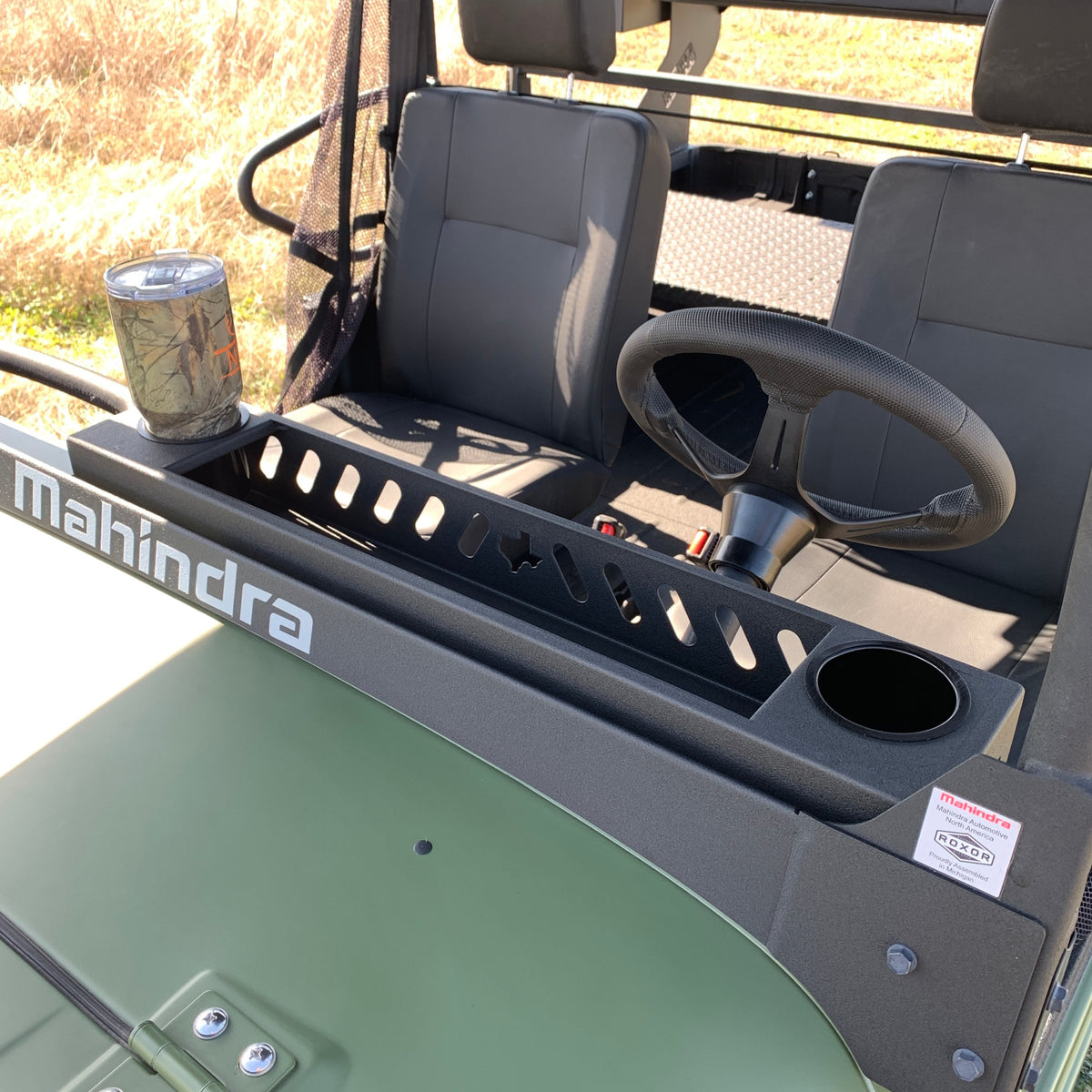 Mahindra Roxor Front Dash Basket – Ranch Armor